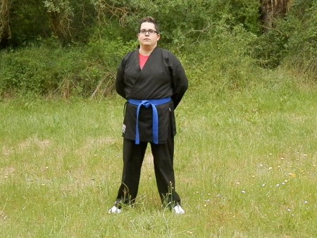 CINTURON AZUL DE GOSHINDO